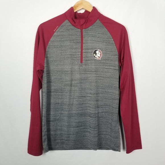 LevelWear Other - Florida State Seminoles Grey Quarter-Zip Shirt